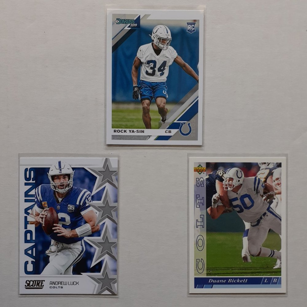 Indianapolis Colts 9 Card Lot [FBL14_1] - Picture 5 of 8